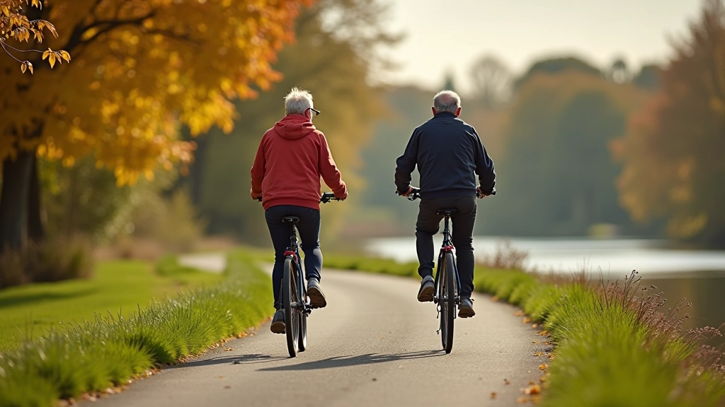 Guided cycling group on Leixlip Dam Path