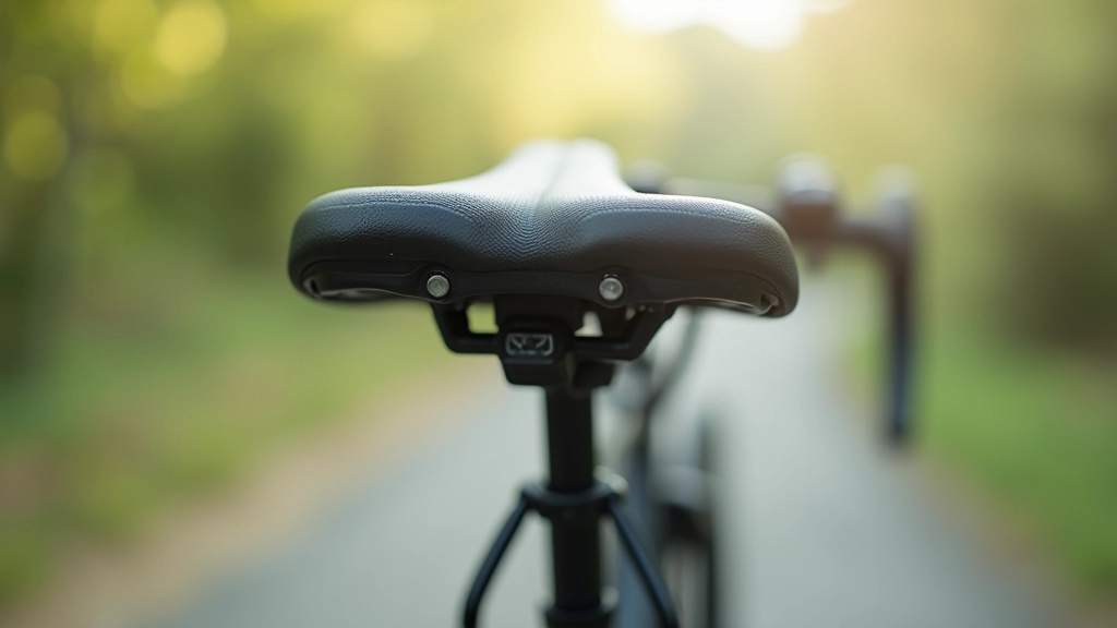 Wide padded bicycle saddle with ergonomic design for comfortable riding