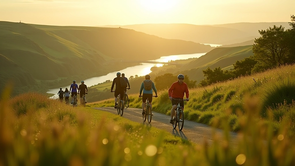 Scenic Rye Water Valley loop cycling route