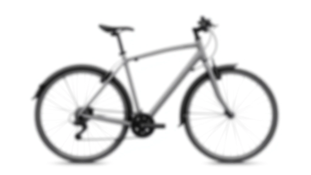 Full bicycle resting against white background showing overall frame and component weight